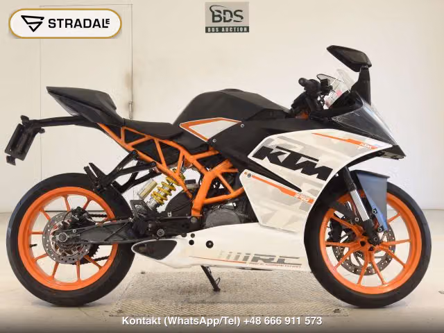 KTM RC390(ショルイナシ), motocykl z aukcji Japonii