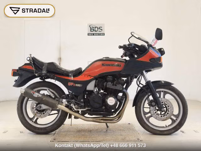 KAWASAKI GPZ400F 1984, motocykl z aukcji Japonii