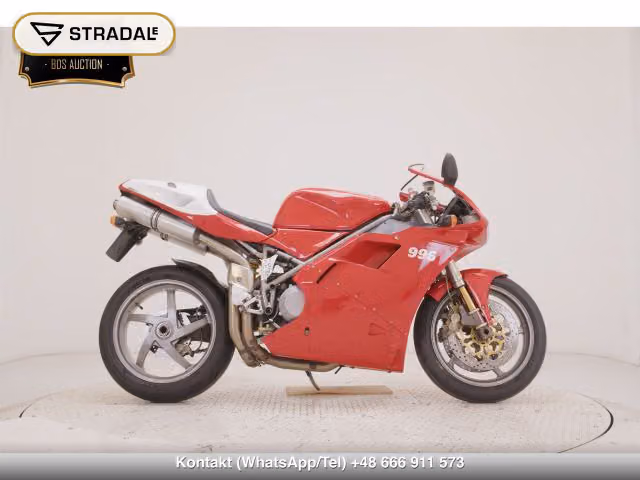 DUCATI 996S 2001, motocykl z aukcji Japonii