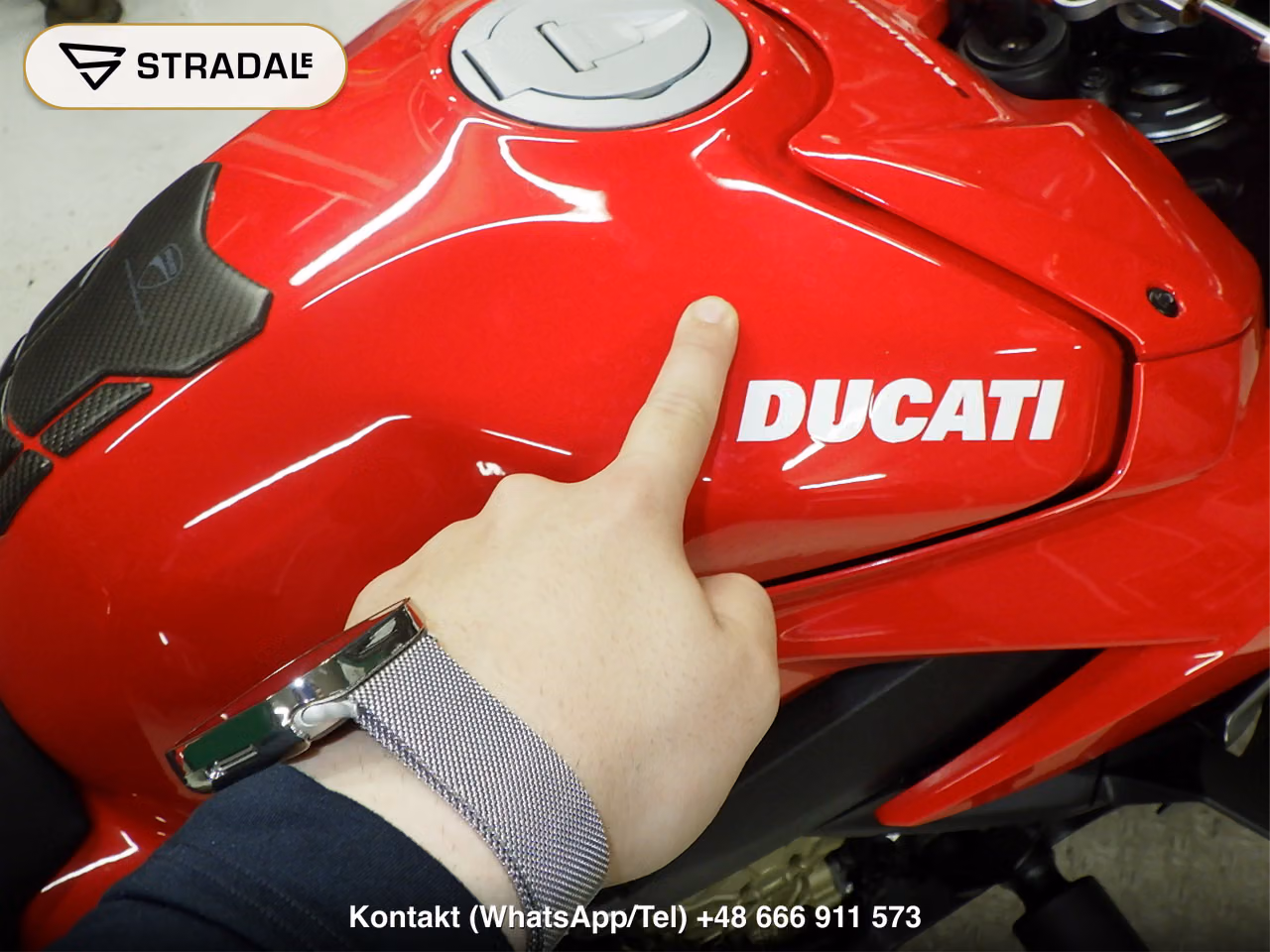 DUCATI ｽﾄﾘｰﾄﾌｧｲﾀｰV4S, miniaturka 12