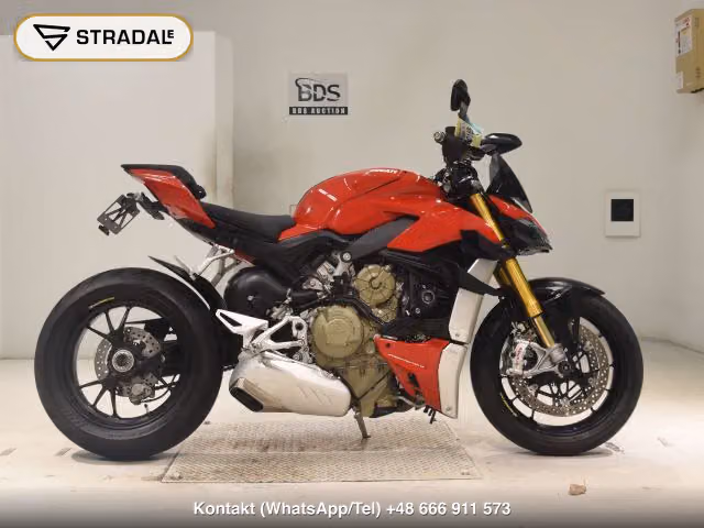 DUCATI ｽﾄﾘｰﾄﾌｧｲﾀｰV4S 2021, motocykl z aukcji Japonii