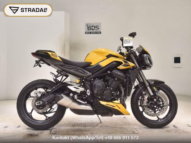 TRIUMPH ｽﾄﾘｰﾄﾄﾘﾌﾟﾙRS 2023, motocykl z aukcji Japonii