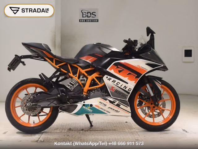 KTM RC390 2016, aukcja z Japonii, zdjęcie 1