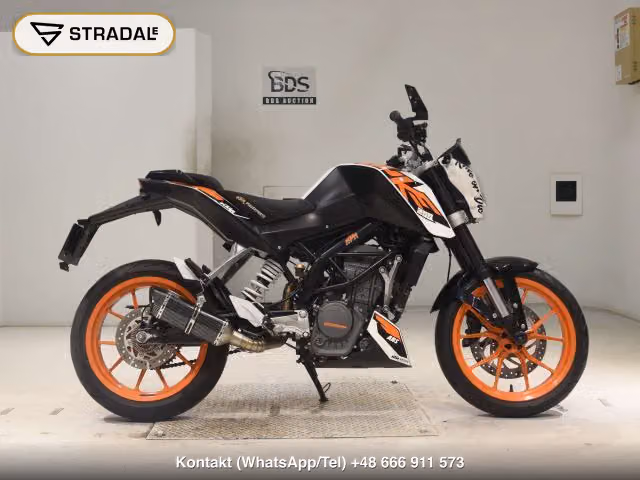KTM 200デューク, motocykl z aukcji Japonii