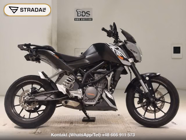 KTM 125デューク, aukcja z Japonii, zdjęcie 1