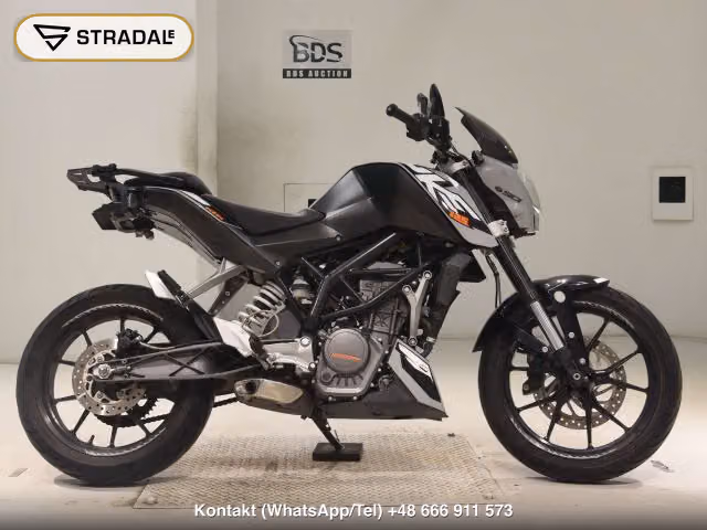 KTM 125デューク, motocykl z aukcji Japonii