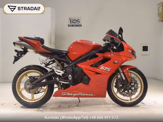 TRIUMPH ﾃﾞｲﾄﾅ675 2009, motocykl z aukcji Japonii