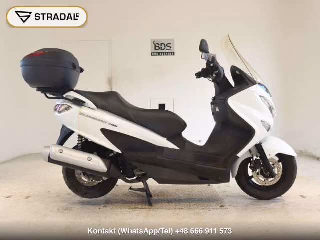 SUZUKI バーグマン200, aukcja z Japonii, zdjęcie 1