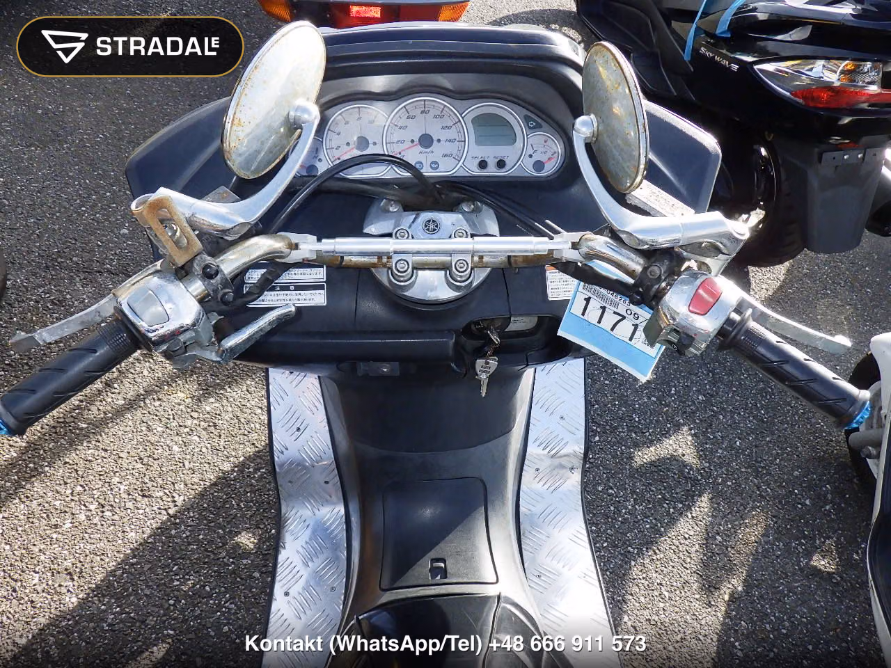YAMAHA ﾏｼﾞｪｽﾃｨ250C, miniaturka 9