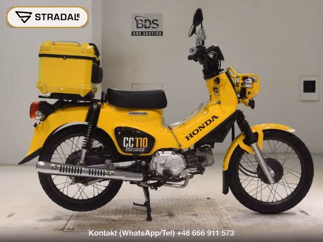 HONDA ｸﾛｽｶﾌﾞ110-2, motocykl z aukcji Japonii