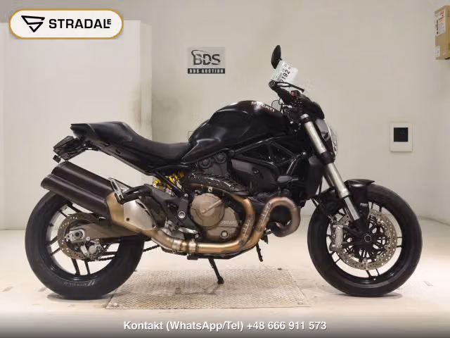 DUCATI M821 2016, motocykl z aukcji Japonii