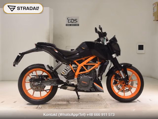 KTM 390デューク 2018, aukcja z Japonii, zdjęcie 1
