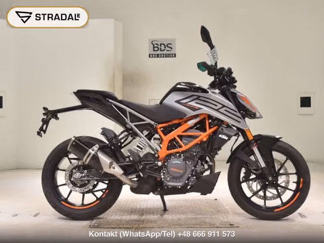 KTM 125デューク, motocykl z aukcji Japonii