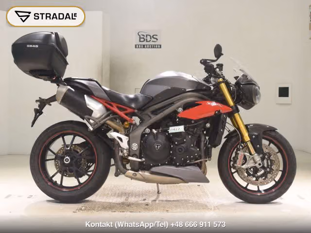 TRIUMPH ｽﾋﾟｰﾄﾞﾄﾘﾌﾟﾙR 2016, motocykl z aukcji Japonii