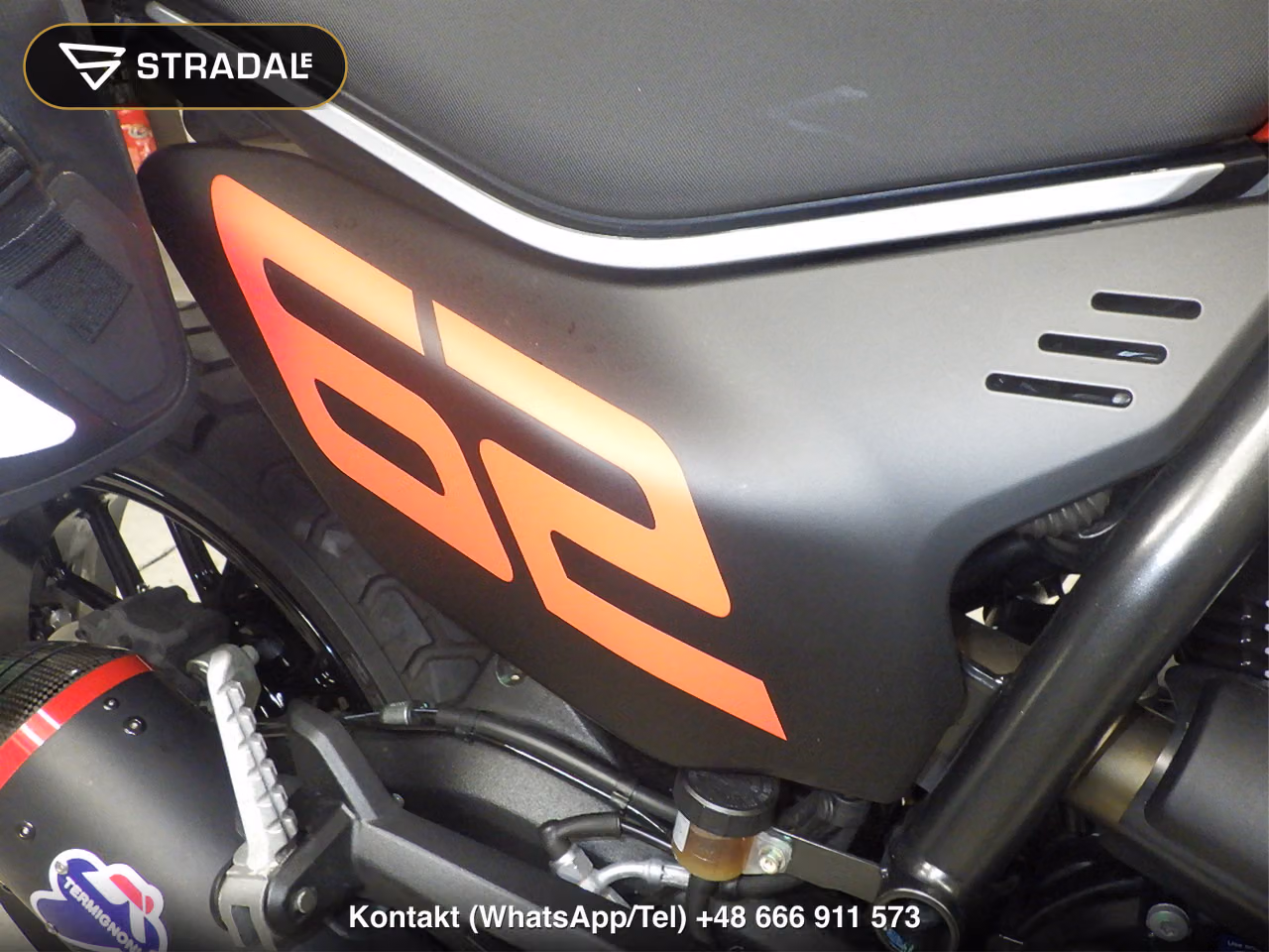 DUCATI ｽｸﾗﾝﾌﾞﾗｰﾌﾙｽﾛｯﾄﾙ, miniaturka 8