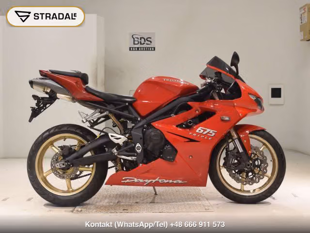 TRIUMPH デイトナ675 2009, motocykl z aukcji Japonii