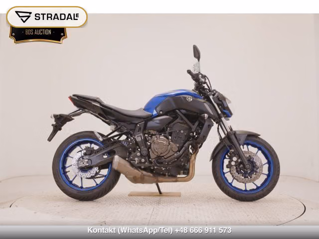 YAMAHA MT-07A 2018, aukcja z Japonii, zdjęcie 1