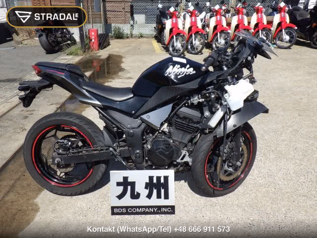 KAWASAKI NINJA250A, aukcja z Japonii, zdjęcie 1