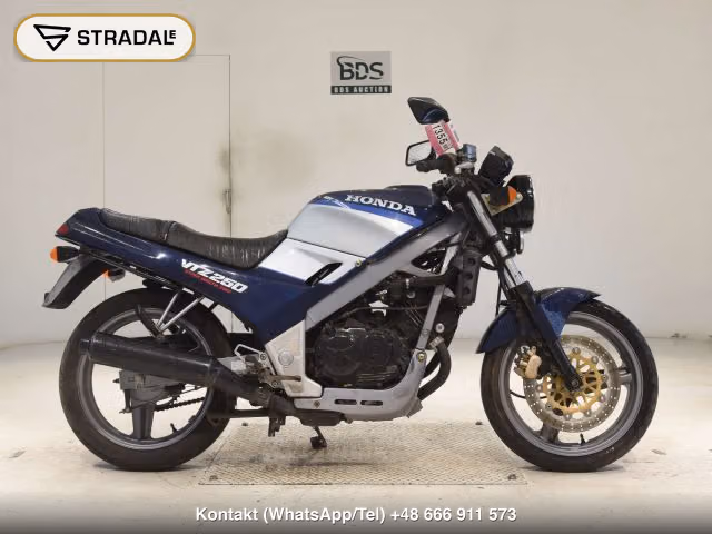 HONDA VTZ250, aukcja z Japonii, zdjęcie 1
