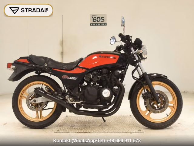 KAWASAKI GPZ400F 1984, aukcja z Japonii, zdjęcie 1