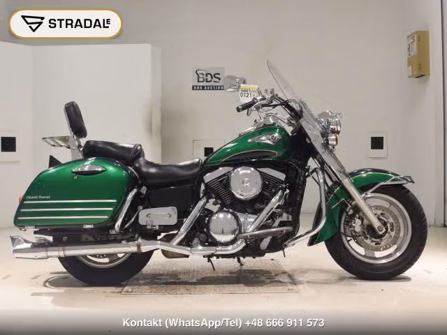 KAWASAKI VULCAN1500クラシックツアラー 1998, motocykl z aukcji Japonii