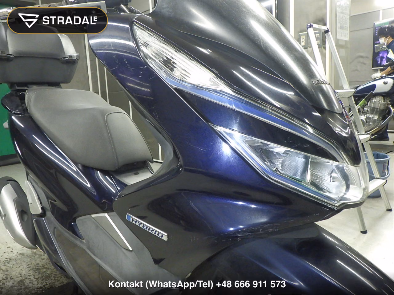 HONDA PCX125-3ﾊｲﾌﾞﾘｯﾄﾞ, miniaturka 10
