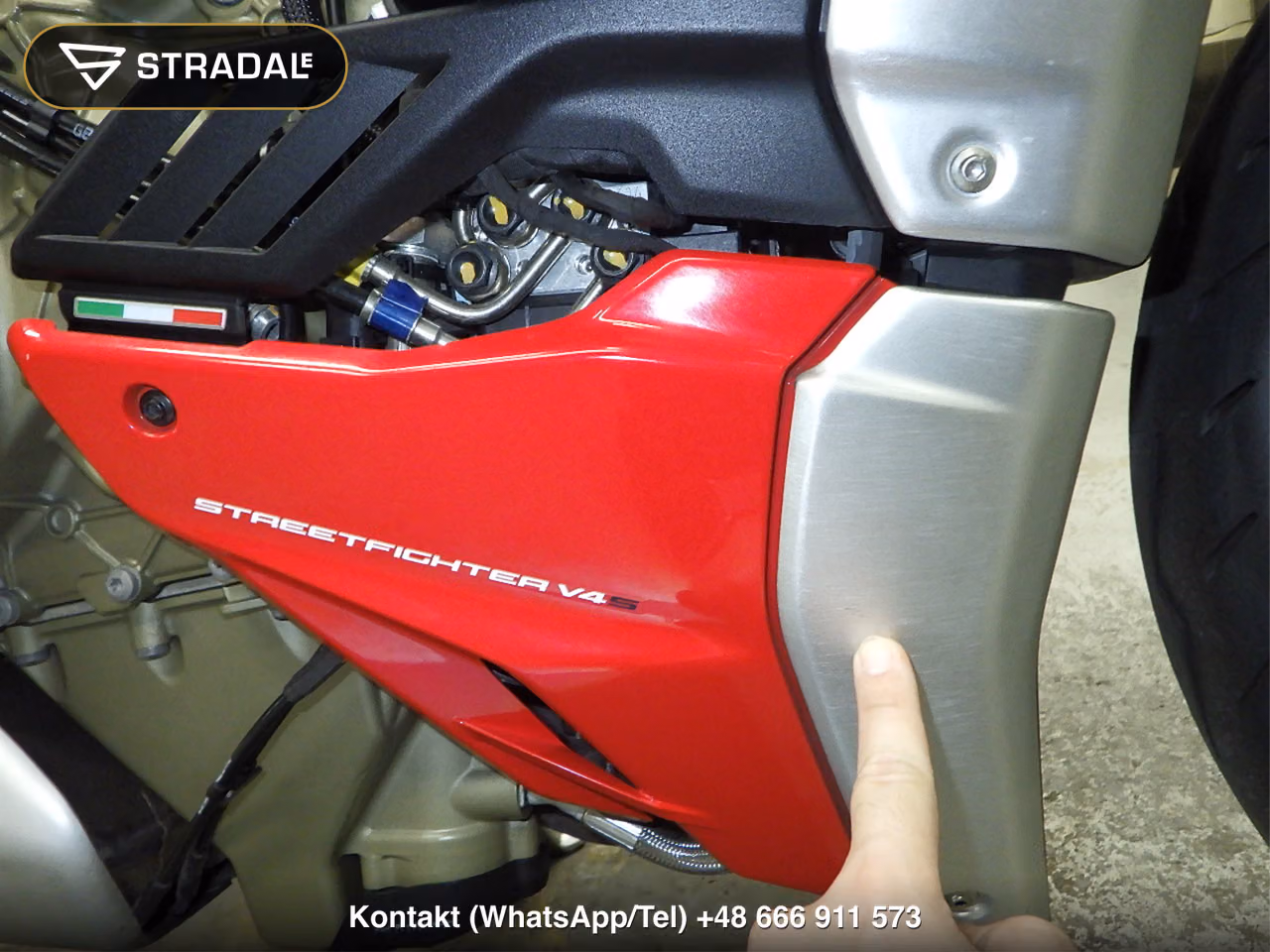 DUCATI ｽﾄﾘｰﾄﾌｧｲﾀｰV4S, miniaturka 8