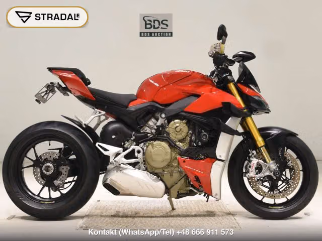 DUCATI ストリートファイターV4S 2021, motocykl z aukcji Japonii