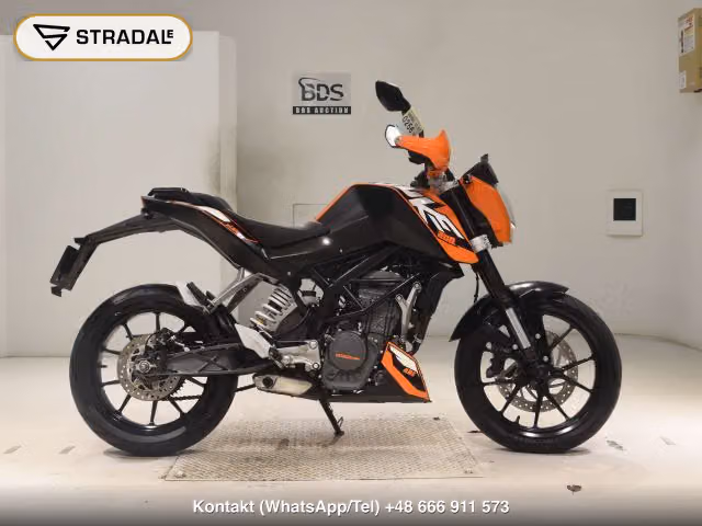 KTM 200デューク, motocykl z aukcji Japonii