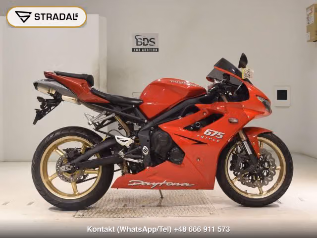 TRIUMPH ﾃﾞｲﾄﾅ675 2009, motocykl z aukcji Japonii