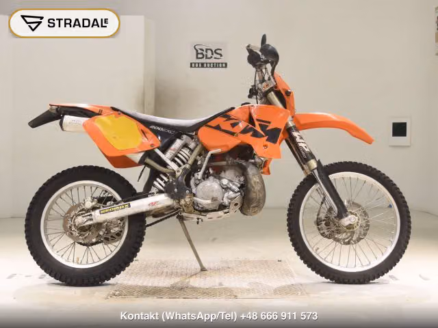 KTM 250EXC, motocykl z aukcji Japonii