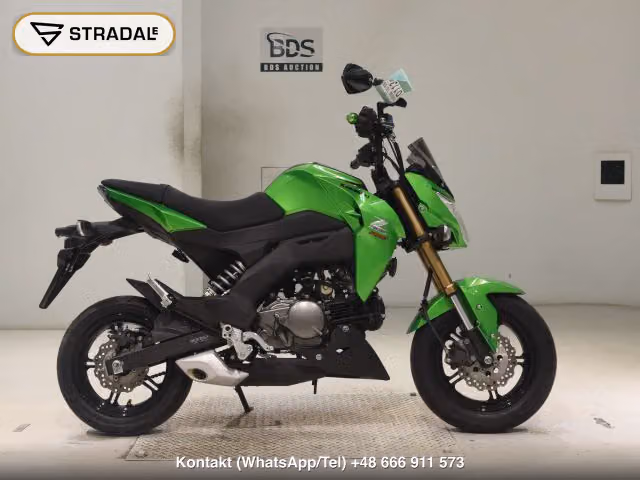 KAWASAKI Z125PRO, motocykl z aukcji Japonii
