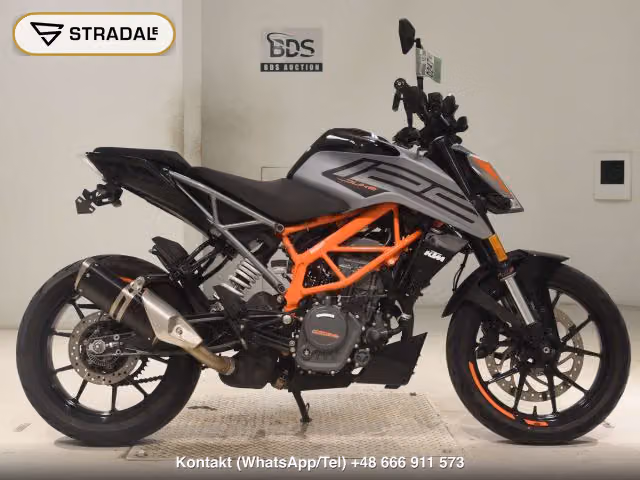KTM 125ﾃﾞｭｰｸ, motocykl z aukcji Japonii