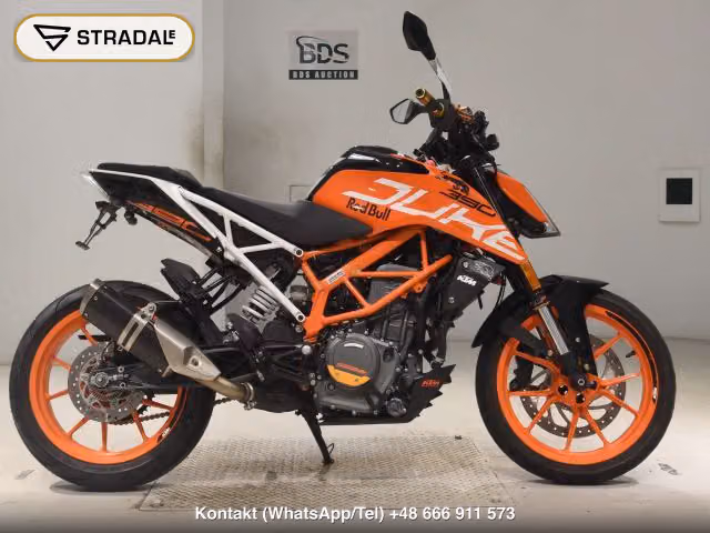 KTM 390ﾃﾞｭｰｸ 2017, motocykl z aukcji Japonii