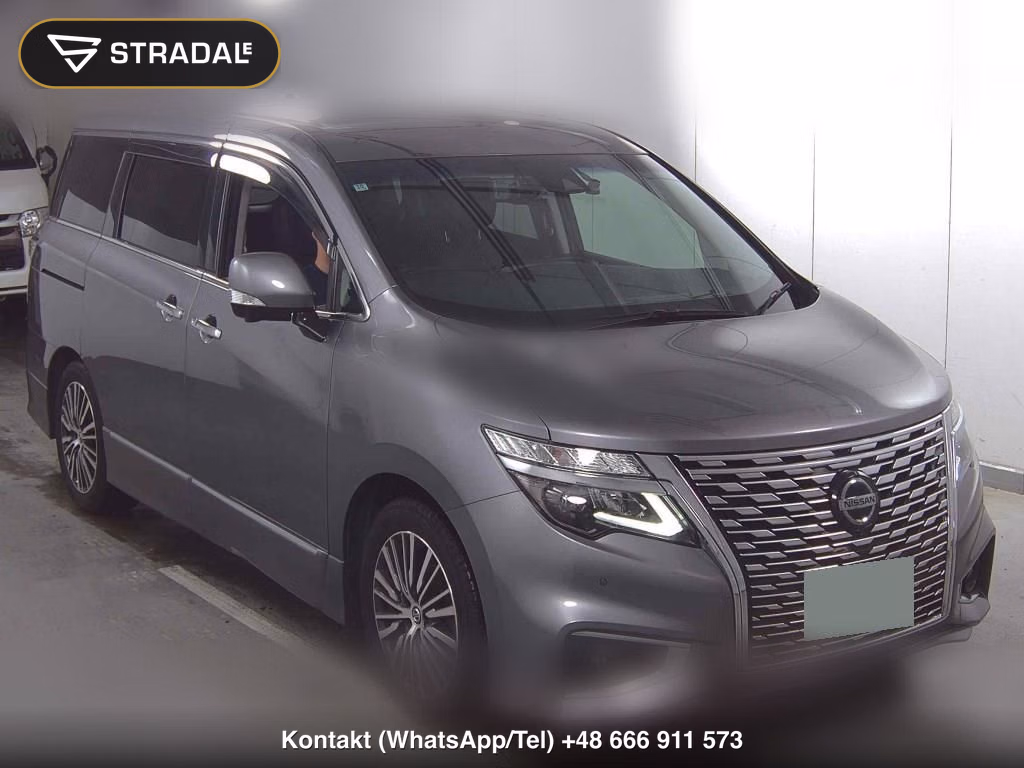 NISSAN ELGRAND 5D 4WD 250 HIGHWAY STAR S 2022, aukcja z Japonii, zdjęcie 1
