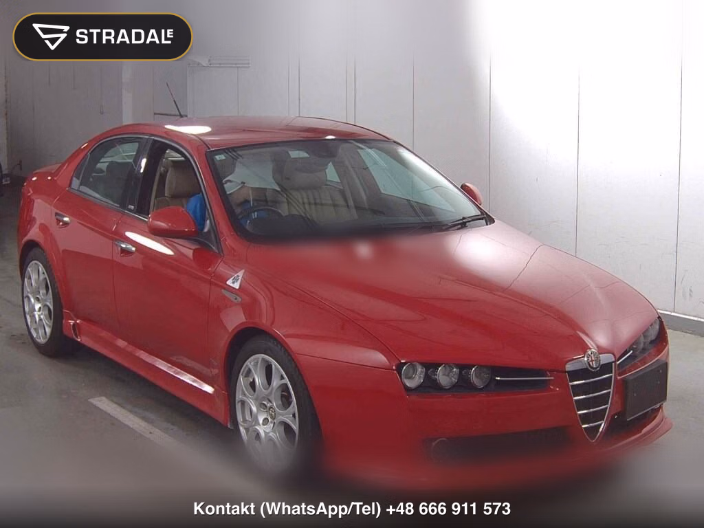 ALFA ROMEO ALFA 159 2.2JTS SELESPEED DISTINCTIVE 2007, aukcja z Japonii, zdjęcie 1