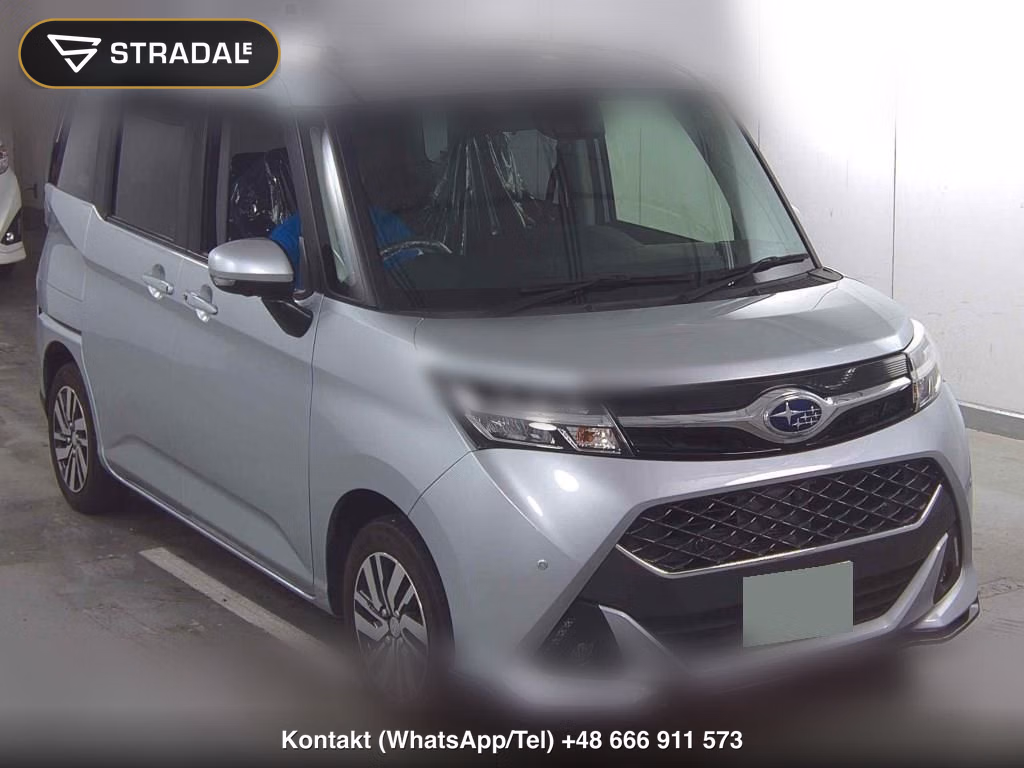 SUBARU JUSTY 5D CUSTOM R SMART ASSIST 2020, aukcja z Japonii, zdjęcie 1
