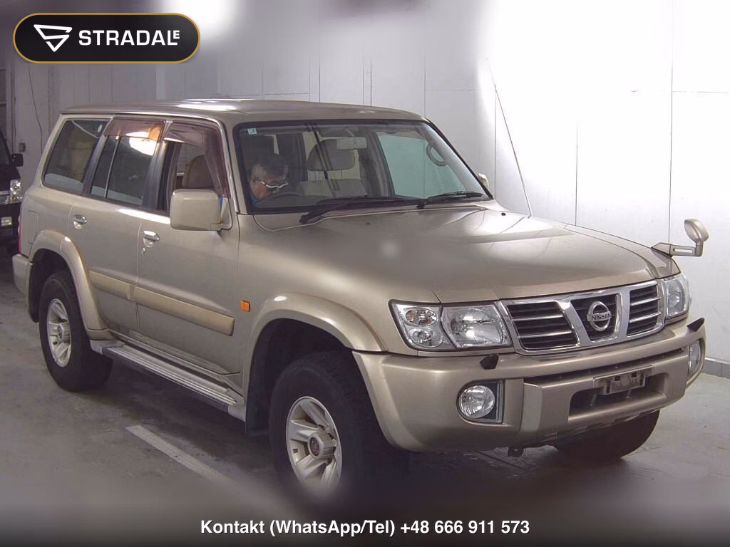 NISSAN SAFARI 5D 4WD GRANROAD LIMITED 2003, aukcja z Japonii, zdjęcie 1