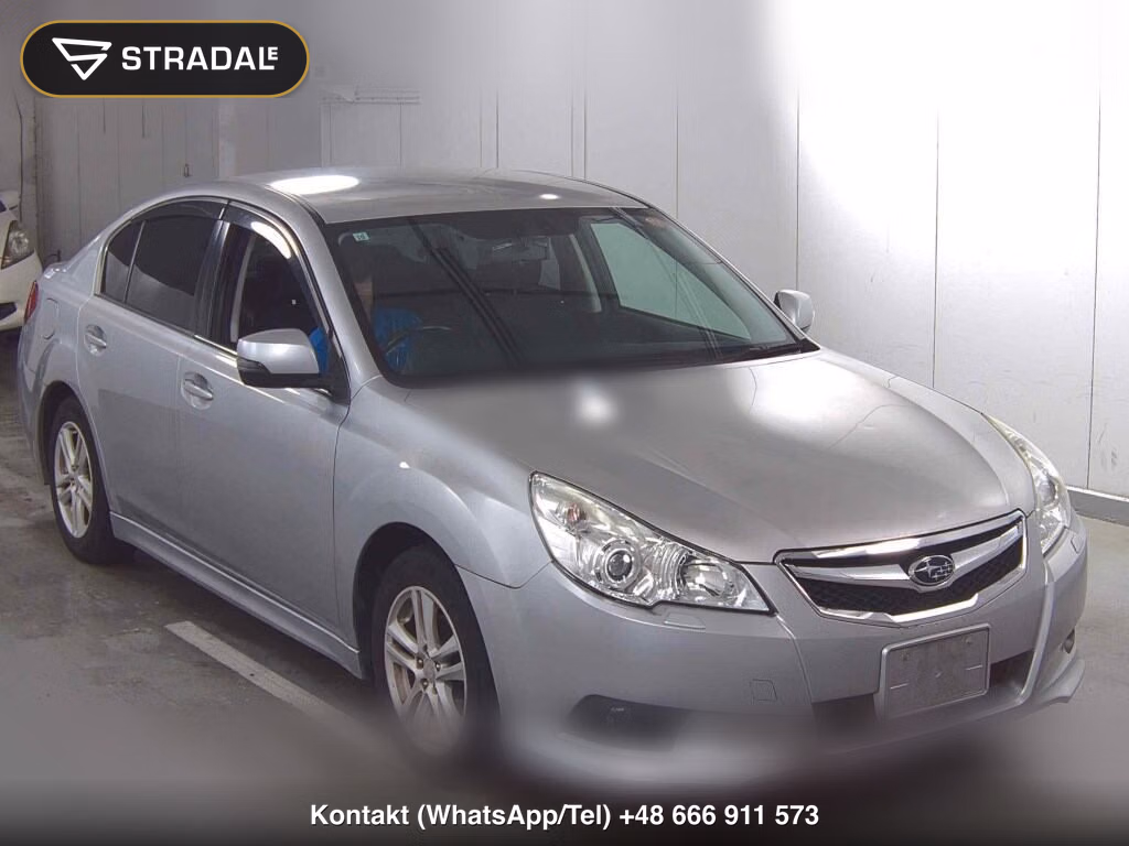 SUBARU LEGACY B4 4D 4WD 2.5I S STYLE 2011, aukcja z Japonii, zdjęcie 1