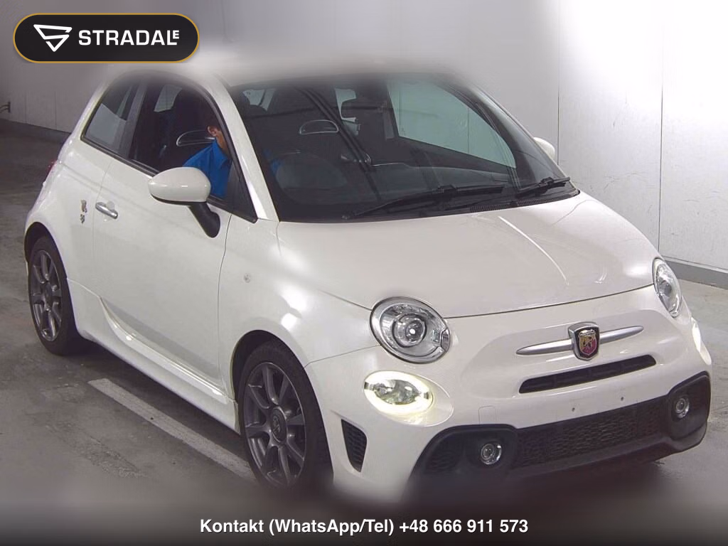 ABARTH 595 BASE GRADE 2017, aukcja z Japonii, zdjęcie 1