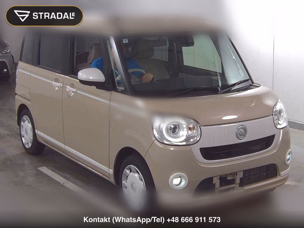DAIHATSU MOVE CANBUS G WHITE ACCENT VS SA3 2022, aukcja z Japonii, zdjęcie 1