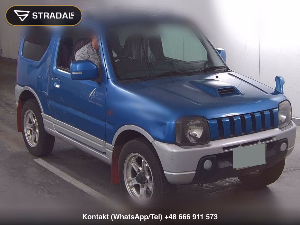 SUZUKI JIMNY 3D 4WD FIS FREESTYLE WORLD CUP LIMITED 2002, aukcja z Japonii, zdjęcie 1