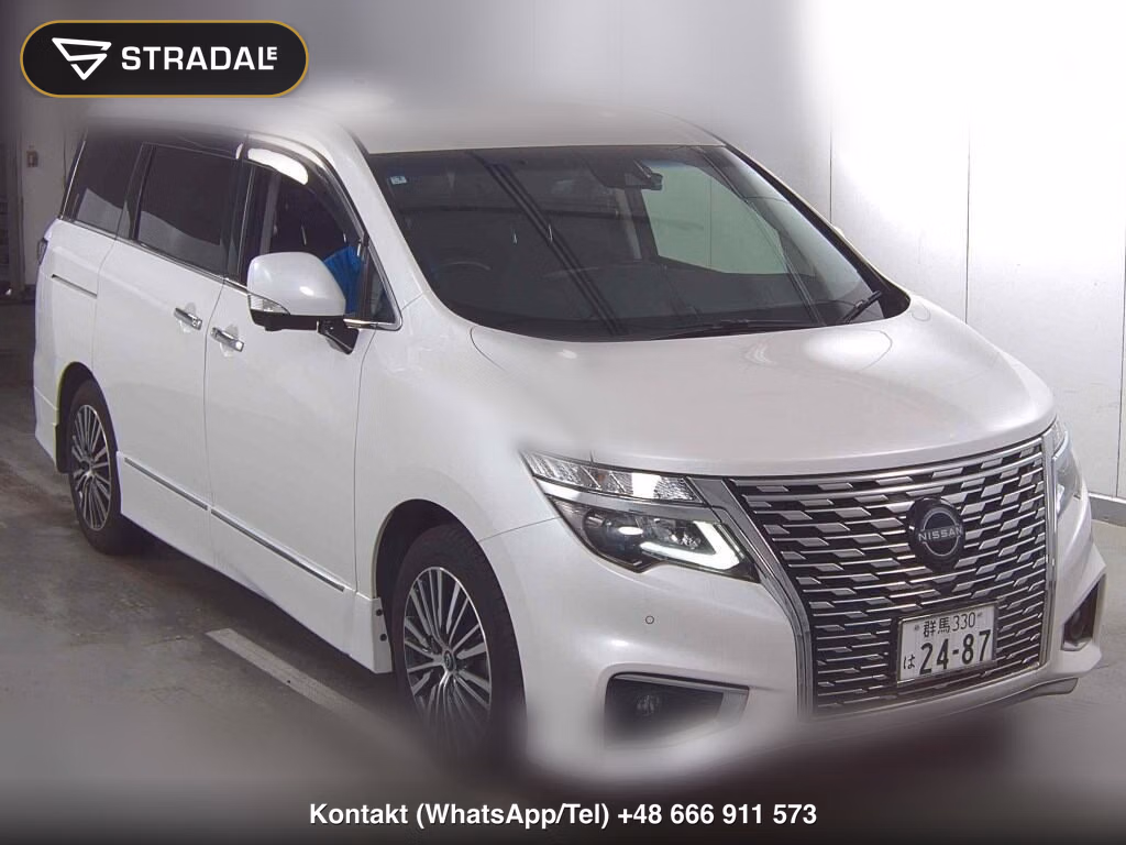 NISSAN ELGRAND 5D 350 HIGHWAY STAR PREMIUM 2023, aukcja z Japonii, zdjęcie 1