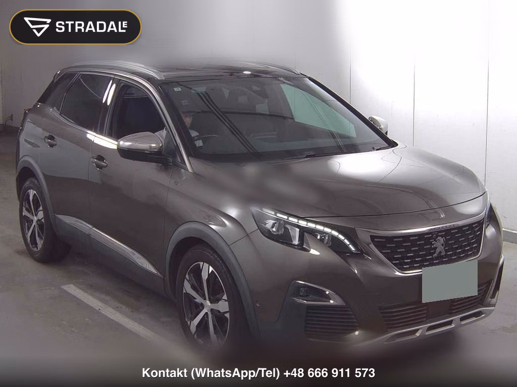 PEUGEOT 3008 GT BLUE HDI 2019, aukcja z Japonii, zdjęcie 1