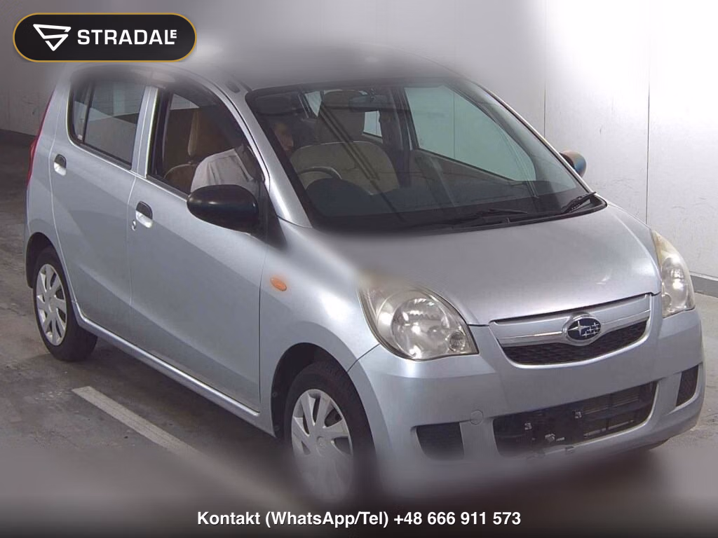 SUBARU PLEO 5D 4WD F 2012, aukcja z Japonii, zdjęcie 1