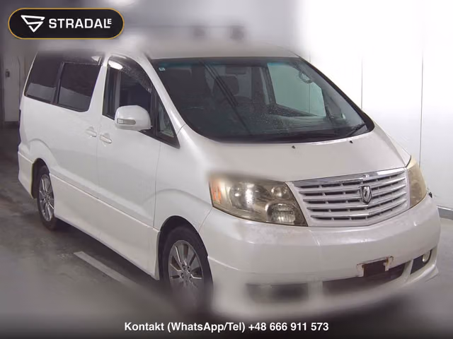 TOYOTA ALPHARD G AS PREMIUM ALCANTARA VERSION 2004, samochód z aukcji Japonii