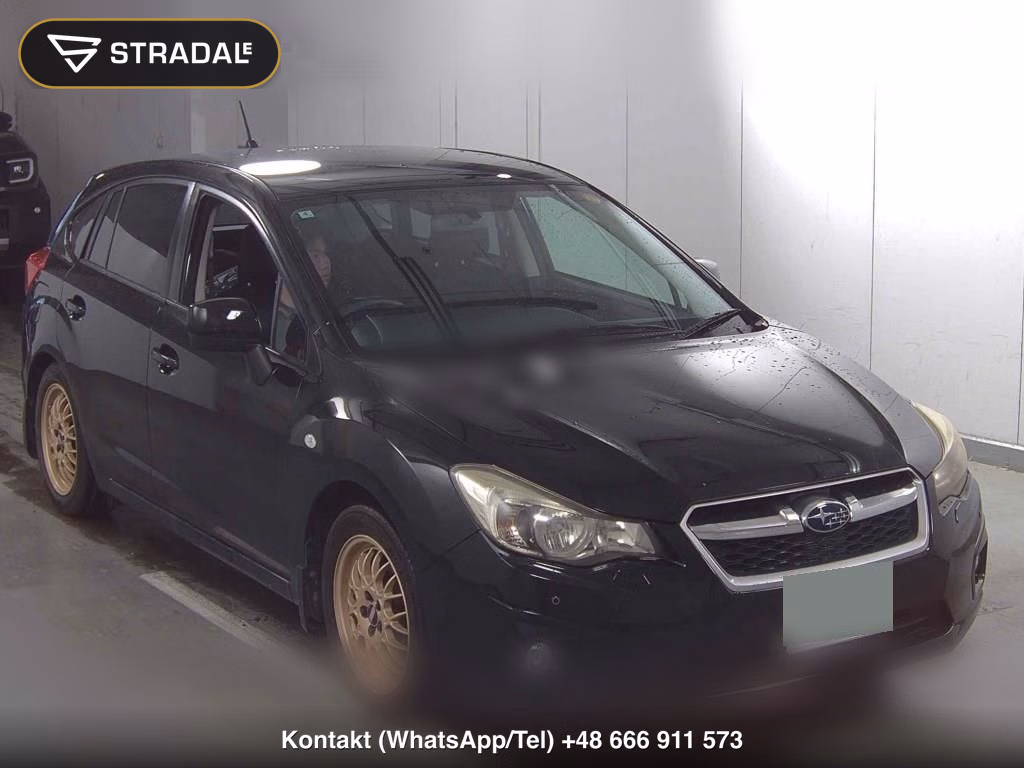 SUBARU IMPREZA SPORT 1.6I-L 2012, aukcja z Japonii, zdjęcie 1