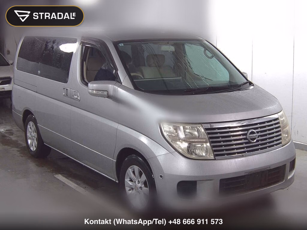 NISSAN ELGRAND 5D 4WD V 2005, aukcja z Japonii, zdjęcie 1