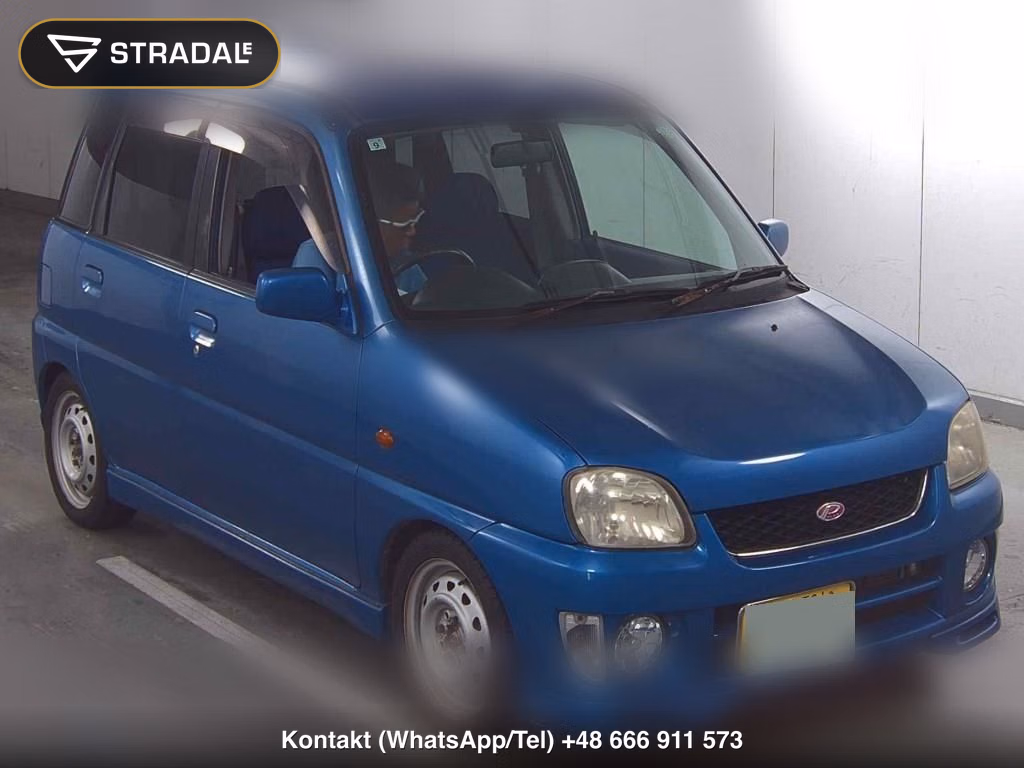 SUBARU PLEO 5D 4WD RS LIMITED 2001, aukcja z Japonii, zdjęcie 1