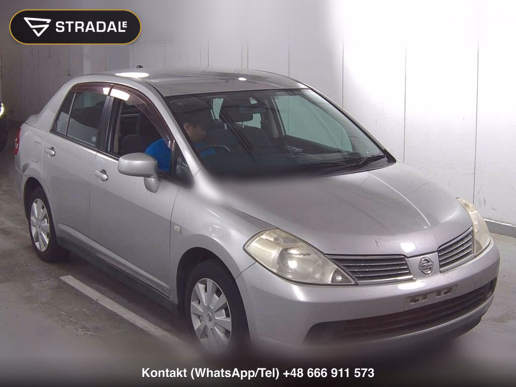 NISSAN TIIDA LATIO 4WD 15M FOUR 2005, aukcja z Japonii, zdjęcie 1